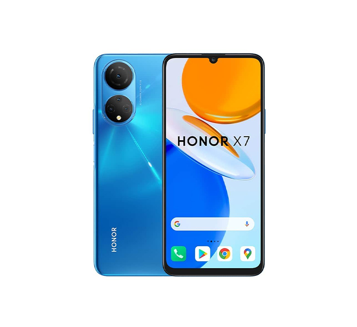 Смартфон Honor X7 4/128 GB Blue / Black
